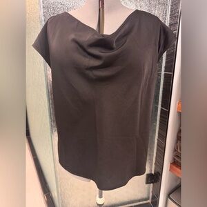 Beautiful blouse with drape neck from banana republic.  Like new, worn one time